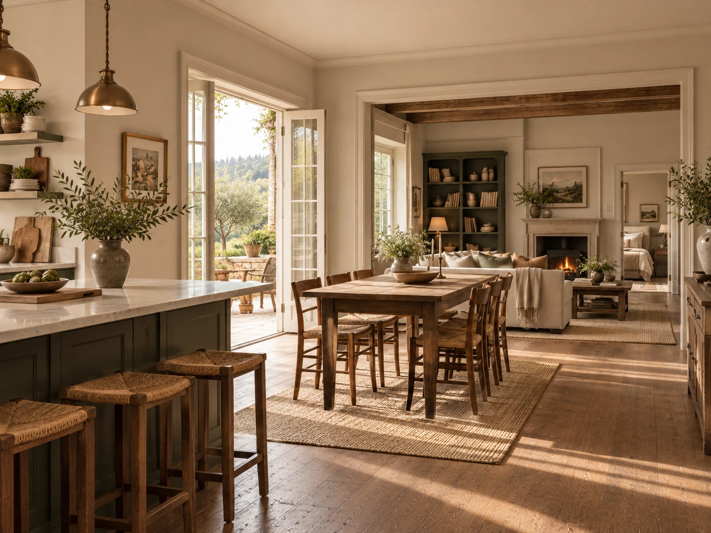 Editorial concept of a holiday cottage