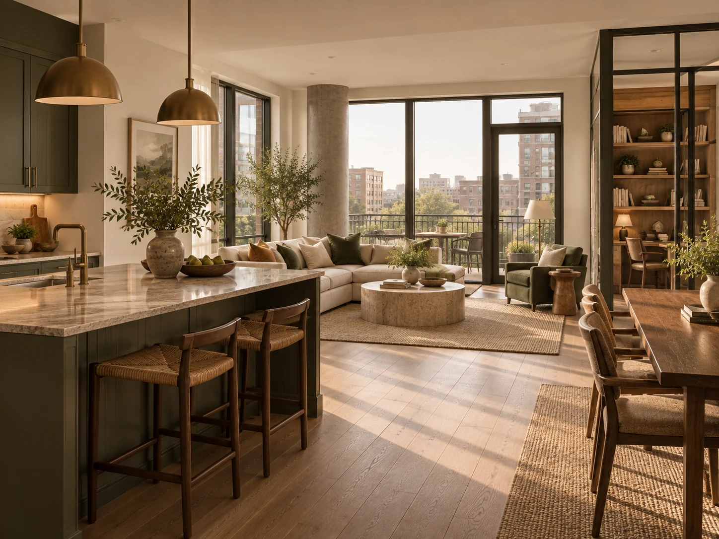Generated apartment concept used for the Intelligence illustration