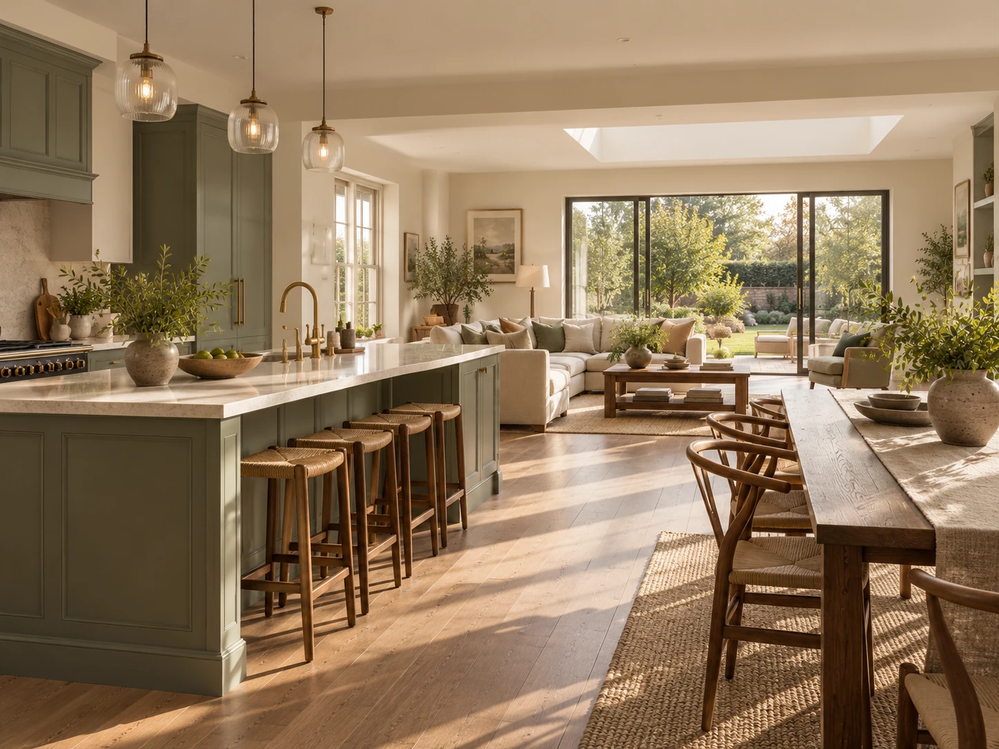 Editorial concept of a completed new home